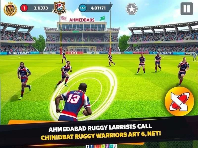 Ahmedabad Rugby Warriors Gameplay